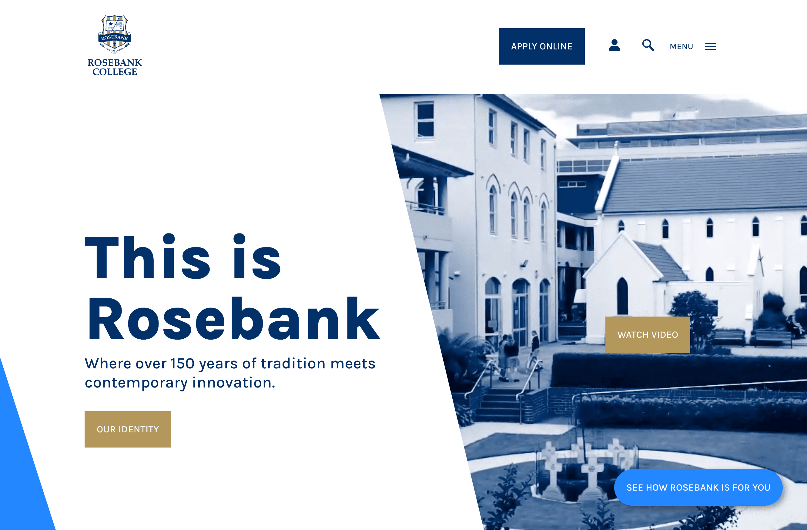 Rosebank college website